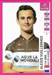 2019 Panini Giro d'Italia #66 Alexis Vuillermoz Front